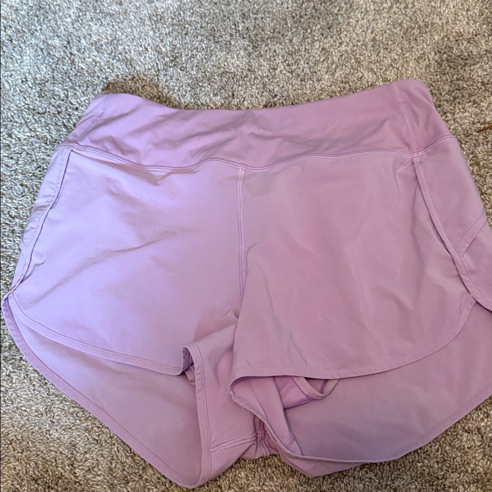 Amazon Women's Athletic Shorts - Light Purple